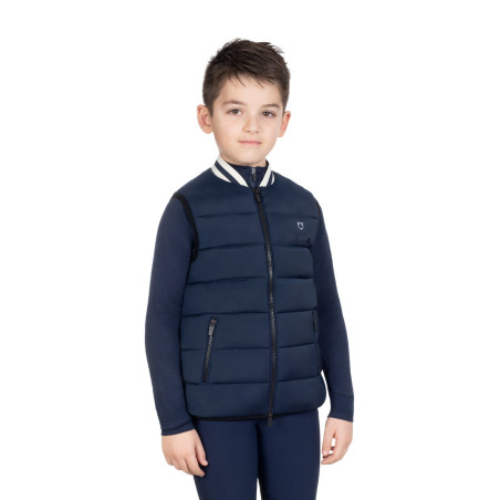 Technisch kinderbodywarmer met gebreide kraag kinderen