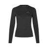 Dames trainings T-shirt met ronde hals KLLea Kingsland - Zwart