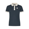 Polo en piqué junior KLLaura Kingsland - Marine