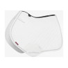 Tapis de selle LeMieux Brilliance Close Contact Square - Blanc