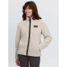 Veste zippée en polaire sherpa Heritage Stone LeMieux - Stone