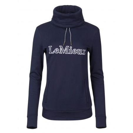 Sweatshirt met opstaande kraag LeMieux met capuchon