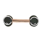 Mors droit recouvert de cuir Finn-Tack