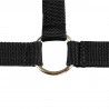 NYLON HALSTER OPEN - Zwart