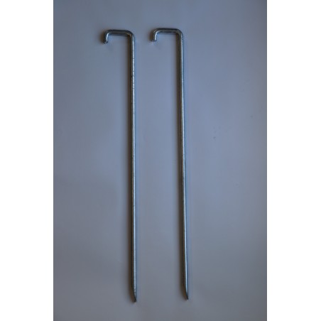 Ancrage pour cloche à foin Kerbl et sol