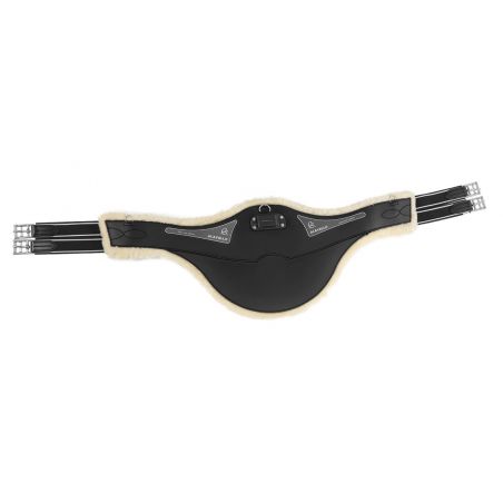 Sangle bavette Acavallo Gel & Pvc Doublure amovible en laine