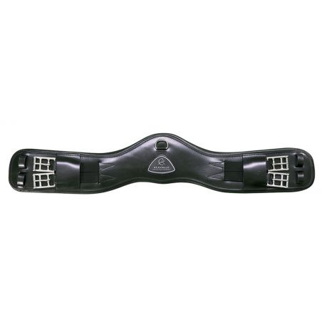 Sangle courte anatomique en cuir Acavallo