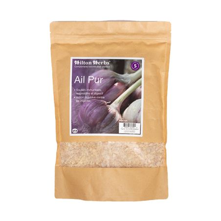 Pure knoflook in schilfers Hilton Herbs