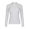 Polo de concours LeMieux Olivia manches longues - Blanc