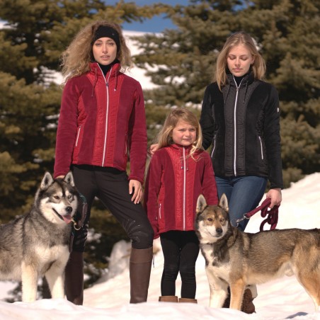 Kinderfleecevest Cabri Flags & Cup