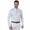 Polo homme Comodoro ML Flags & Cup - Blanc