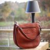 Sac à main Pénélope Clémentine - Cognac