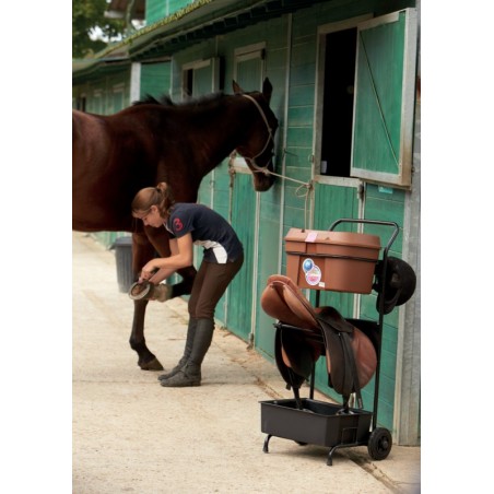 Zadelhouder met poetstas Box Colors La Gée