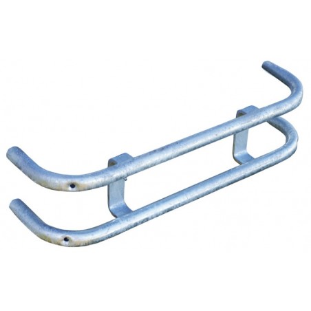 Aanspanbescherming voor metalen voerhek La Gée