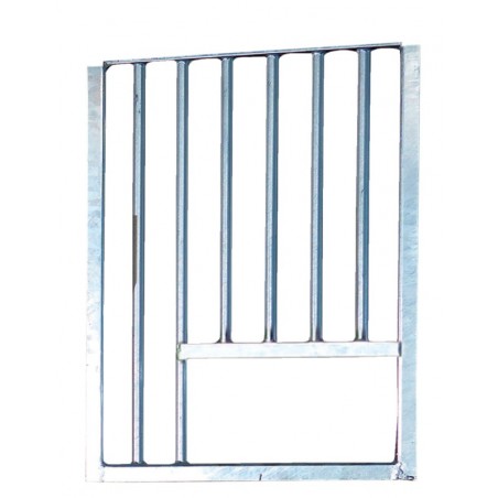 Fenêtre fixe barreaudée avec passage de nourriture La Gée