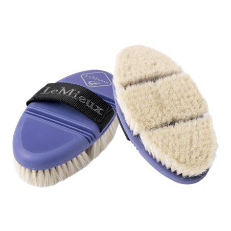 Brosse douce poils de chèvre Flexi LeMieux