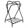 Porte-selle escamotable sur pied Horze - Noir