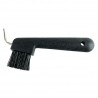 Cure-pied avec brosse Horze - Noir