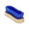 Brosse de tête Horze base bois - Bleu
