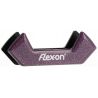Stickers Flex-On voor stijgbeugels Safe-On of Junior - Pruim zilver