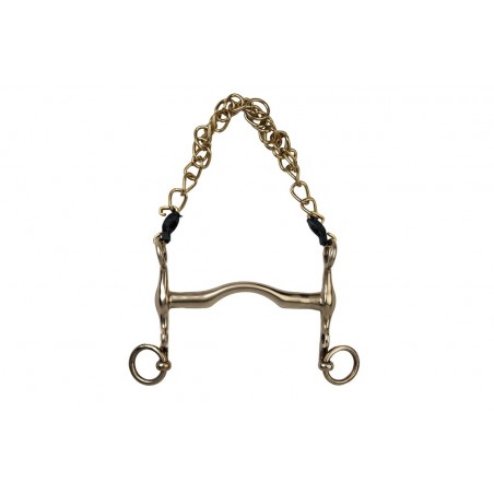 Mors de bride Metalab cyprium branches courtes