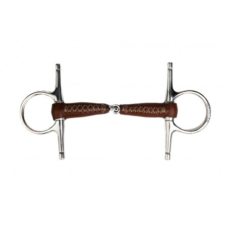 Mors à aguillies Metalab Pinchless gainé cuir 20 mm