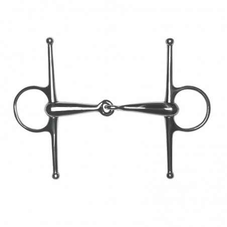 Metalab enkelgebroken bit met holle mond