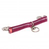 Alliance de mors nylon Imperial Riding - Rose / bordeaux / argent