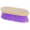 Imperial Riding Dandy brosse nylon dure avec dos bois verni - Royal Purple
