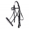 Briglia Imperial Riding Di Layla II - Zwart wit