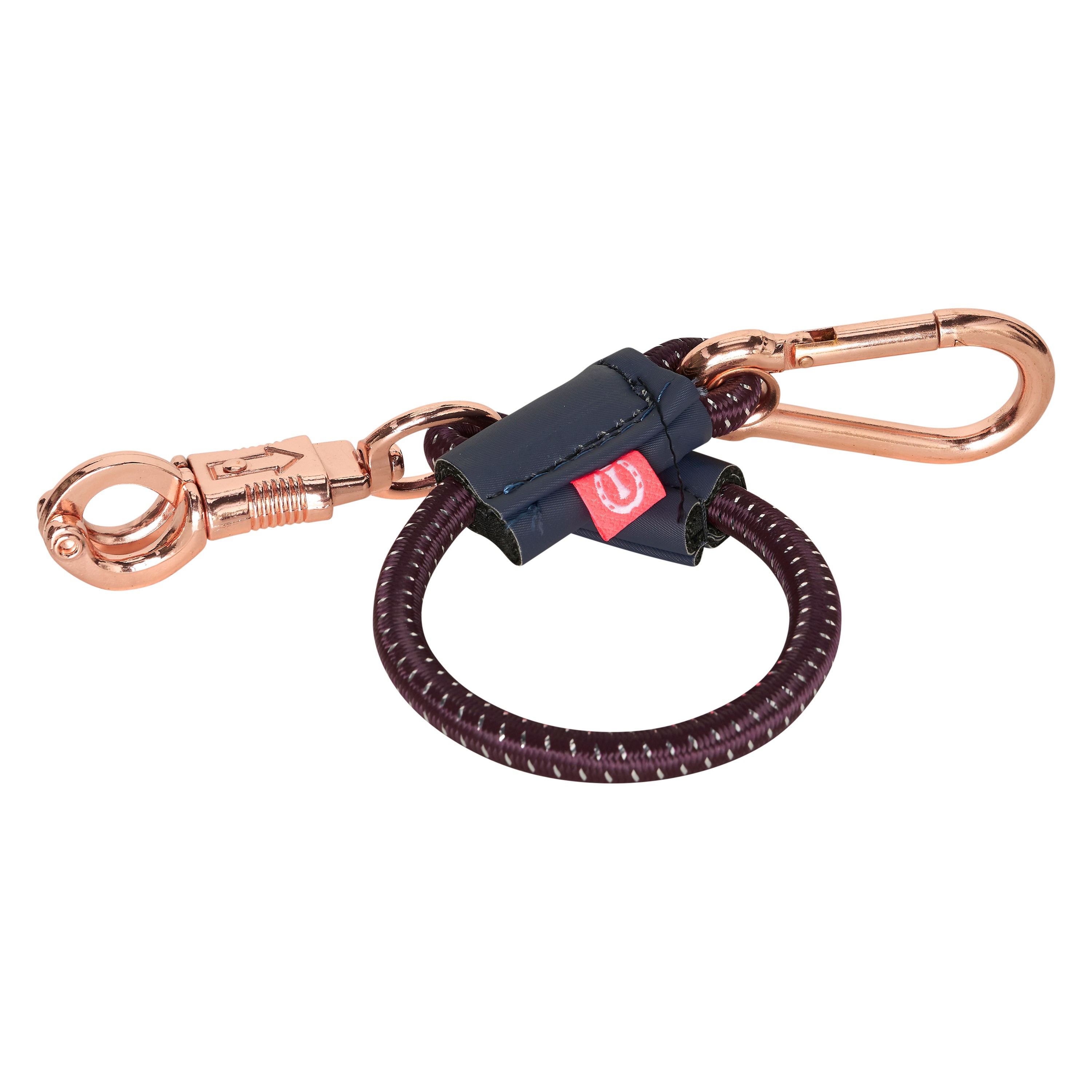 Longe d'attache pour camion Imperial Riding Elastisch 40cm Bordeaux