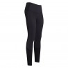 Legging d'équitation Euro-Star Breez FullGrip - Noir argent