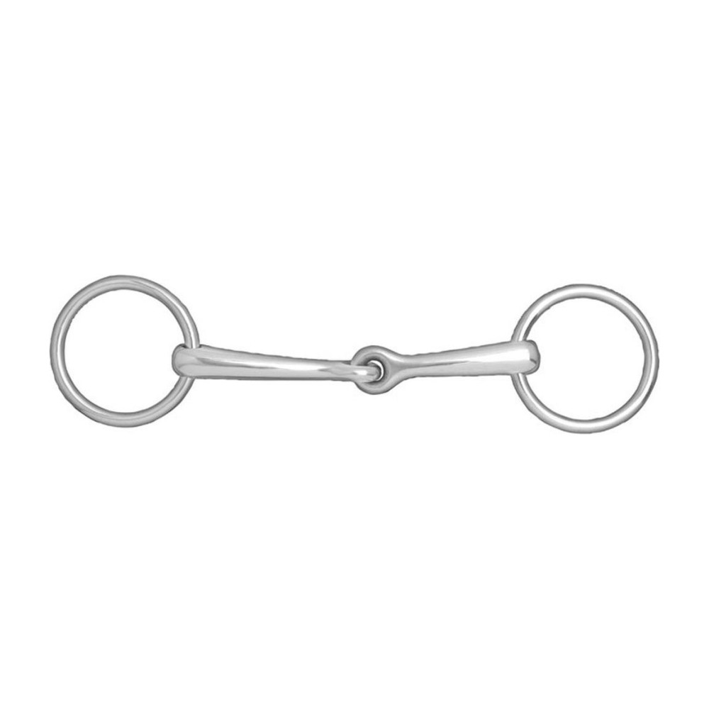 Mors américain pour cheval bâillon coulissante double articulation