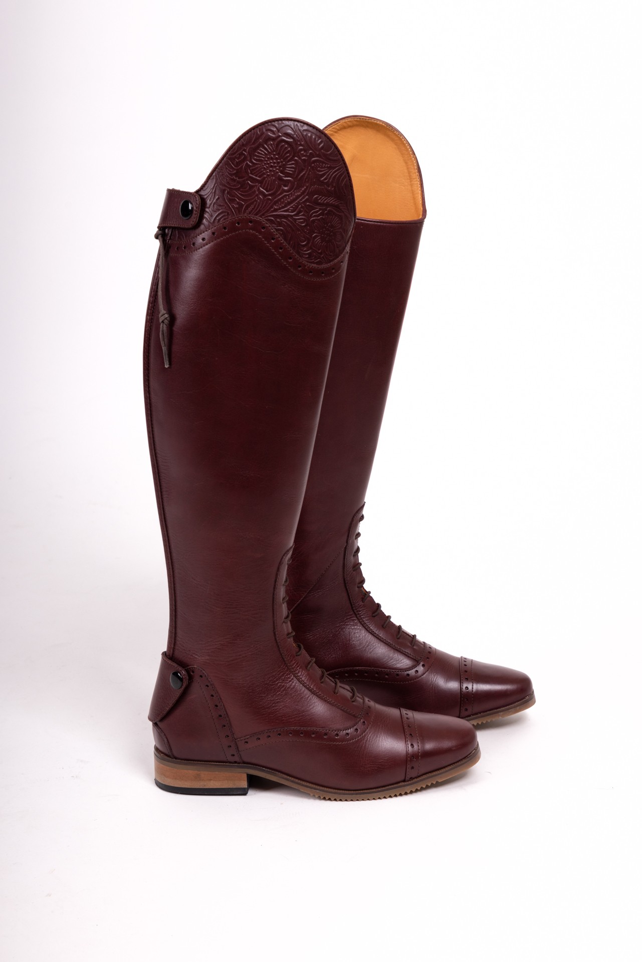 Reitstiefel Imperial Riding Olania Lang/Schmal Bordeaux / bloem Reitstiefel Imperial Riding Olania Lang/Schmal Bordeaux / bloem