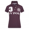 Polo Favouritas EQ HV Polo - Plum / silver