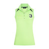 Mouwloos poloshirt Favouritas Tech HV Polo - Limoengroen