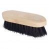 Imperial Riding Dandy brosse nylon dure avec dos bois verni - Bleu marine