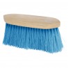 Imperial Riding Dandy brosse nylon longue dure avec dos bois v - Blue Breeze