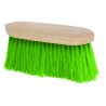 Imperial Riding Dandy brosse nylon longue dure avec dos bois v - Néon vert