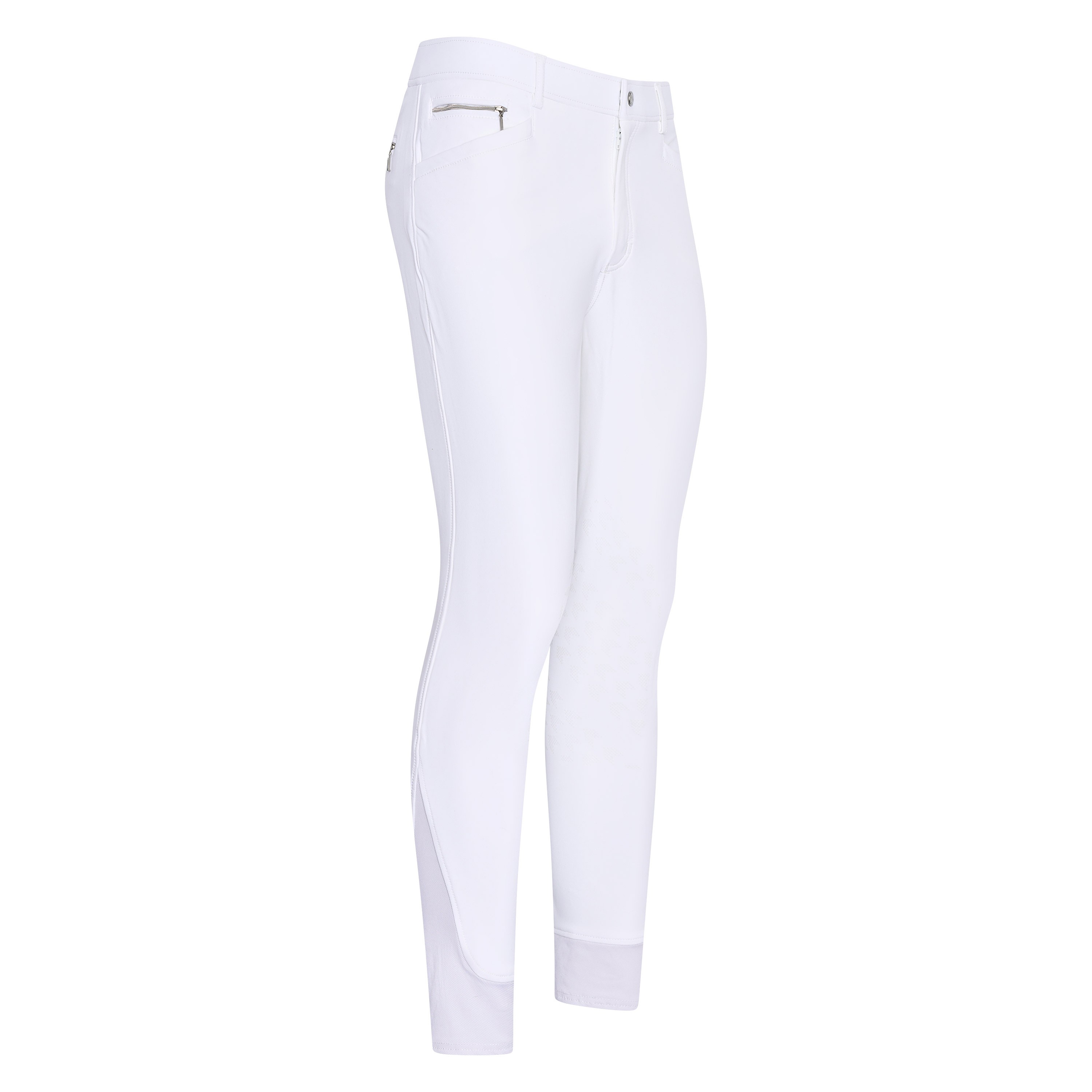 Pantalon d'équitation Euro-Star Victor KneeGrip homme Blanc Pantalon d'équitation Euro-Star Victor KneeGrip homme Blanc
