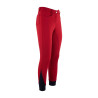 Pantalon d'équitation Easy Rider Evita FullGrip - Rouge
