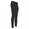 Pantalon d'équitation Euro-Star Indigo Diamond Den. FullGrip - Denim noir