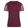 T-shirt Euro-Star Lucia - Dark berry