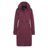 Veste longue Euro-Star Chiara - Dark berry