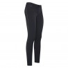 Pantalon d'équitation Euro-Star Indigo Diam. Softshell FullGrip - Noir