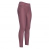 Legging d'équitation Easy Rider Maxima FullGrip - Velours rouge