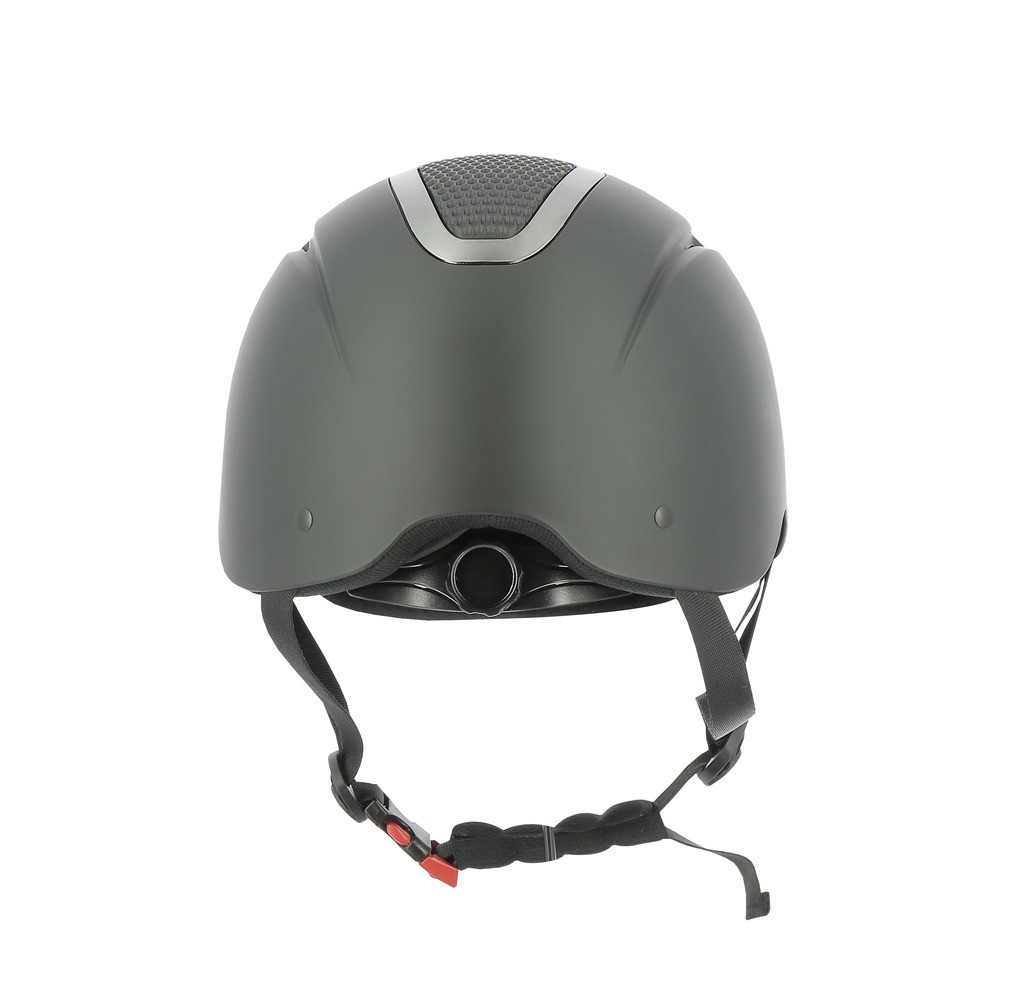 Casque Equithème Honey Noir / chromé Casque Equithème Honey Noir / chromé