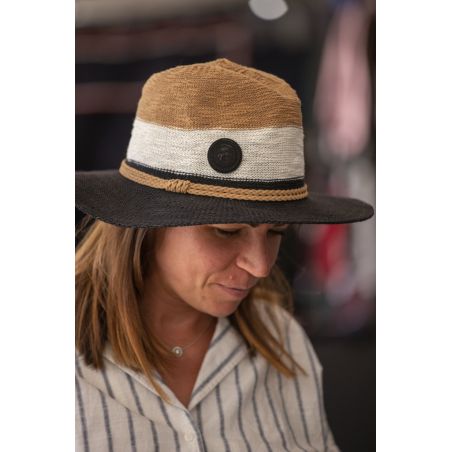 Chapeau Pénélope Rafia