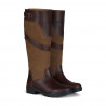 Bottes imperméable campagne femme Waterford Horze - Marron foncé / marron foncé