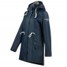 Imperméable en PU Emma femme B Vertigo - Bleu marine foncé